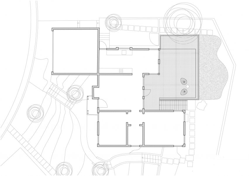 Mount Washington Studio by FAR First Floor Plan