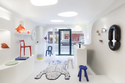 Moustache store designed by En Bande Organisée
