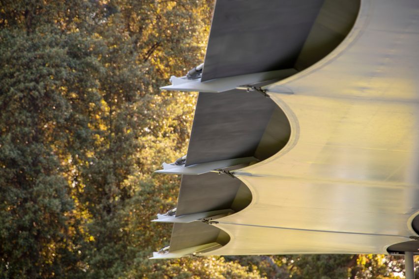 MPavilion 2019 by Glenn Murcutt in Melbourne, Australia