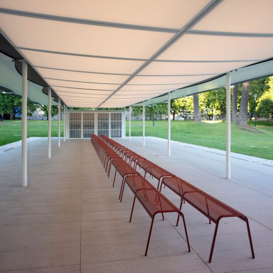 MPavilion 2019 by Glenn Murcutt in Melbourne, Australia