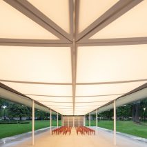 MPavilion 2019 by Glenn Murcutt in Melbourne, Australia
