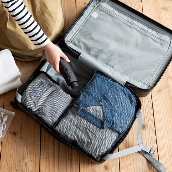 Hard Case Trolley 35 litre suitcase by Muji