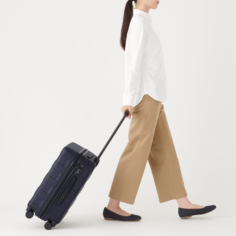Hard Case Trolley 35 litre suitcase by Muji