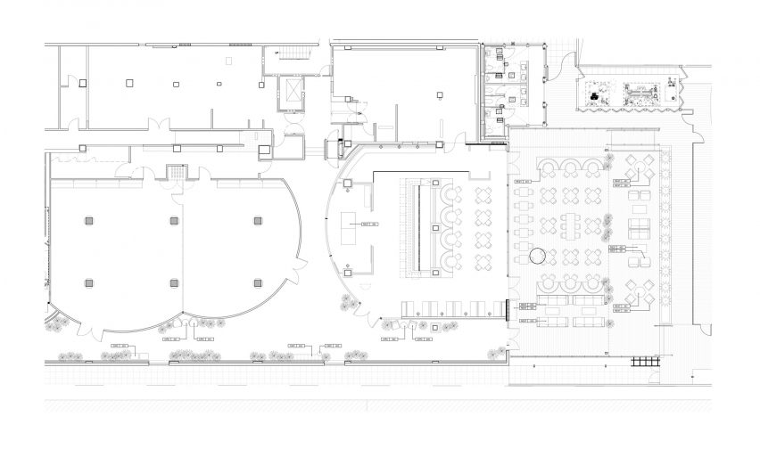 Nautilus by Arlo Restaurant Floor Plan