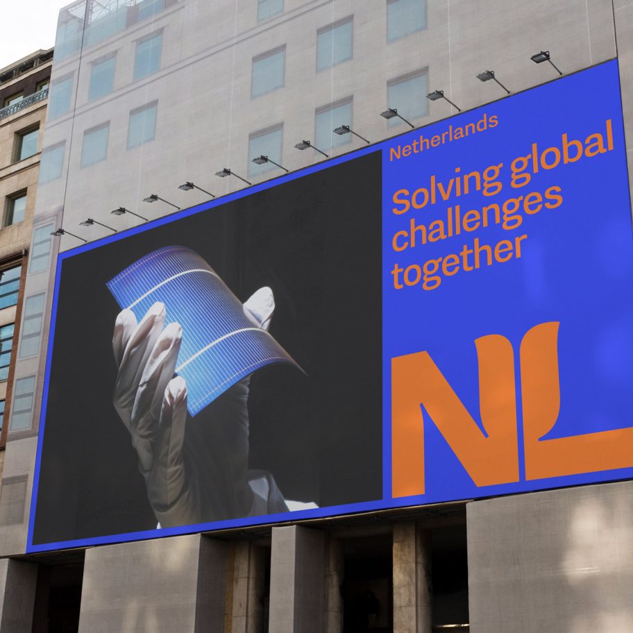 Rebranded Netherlands NL logo by Studio Dumbar