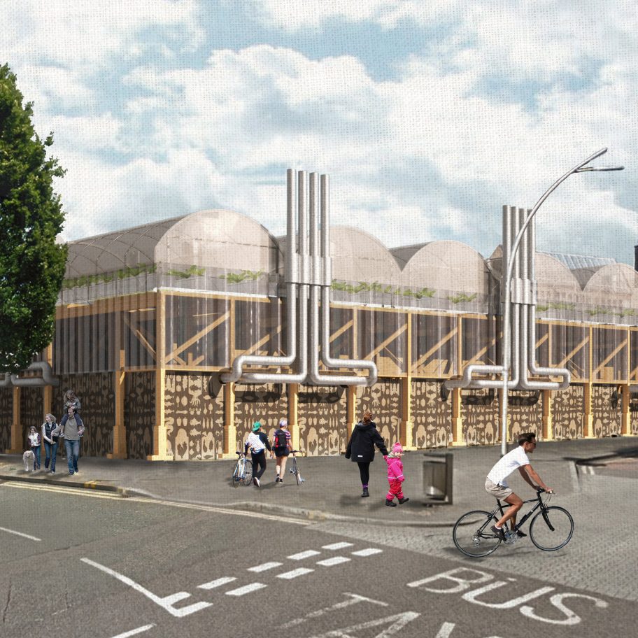 Ilford Demountable Timber Structures by Interrobang