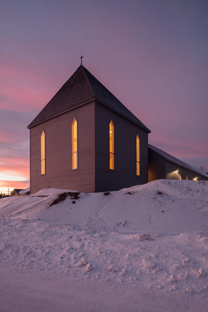 Our Lady of the Snows Church by Woodford Sheppard Architecture