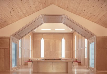 Our Lady of the Snows Church by Woodford Sheppard Architecture