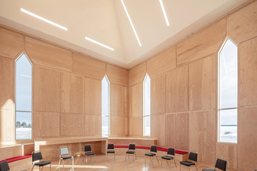 Our Lady of the Snows Church by Woodford Sheppard Architecture