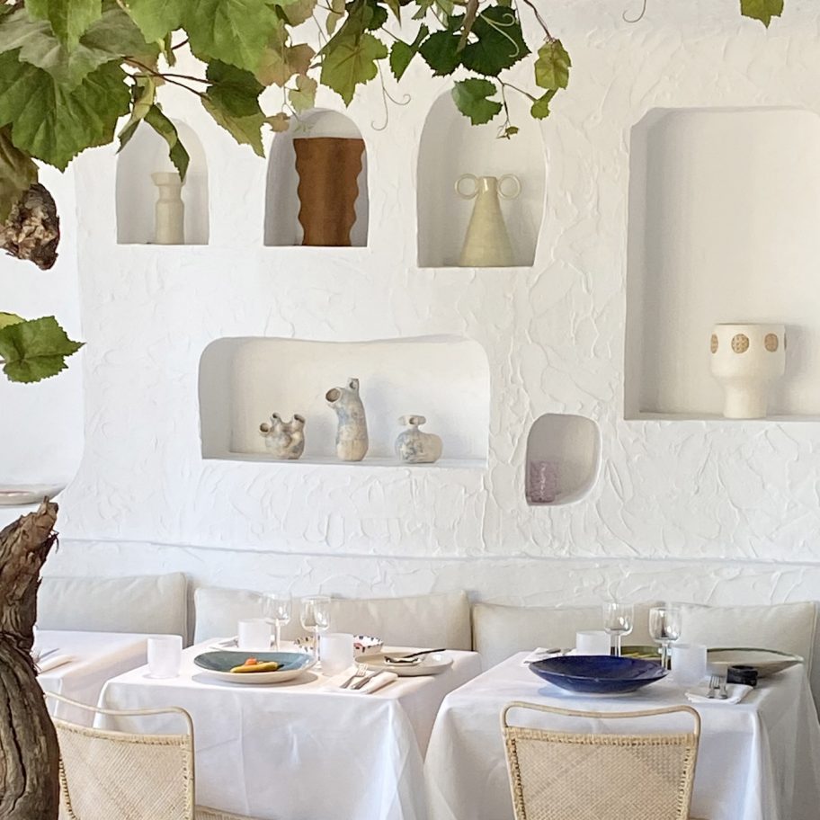 Oursin restaurant designed by Jacquemus