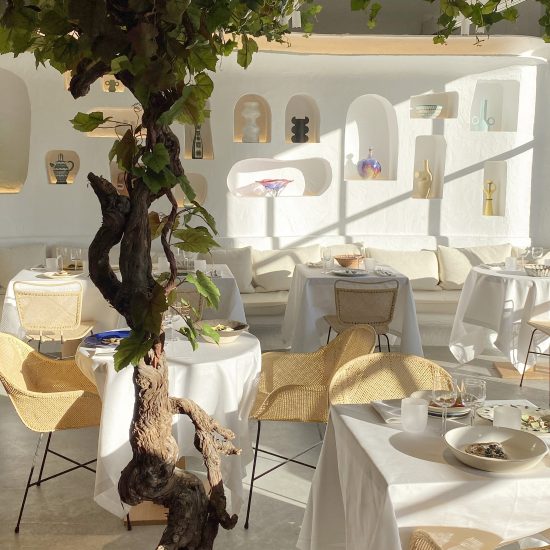 Oursin restaurant designed by Jacquemus
