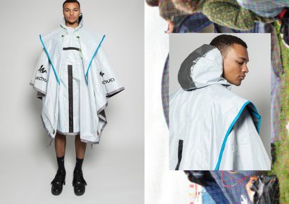 Tuo Lei designs DIY streetwear from festival tents to be kept as souvenirs