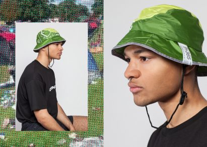 Tuo Lei designs DIY streetwear from festival tents to be kept as souvenirs