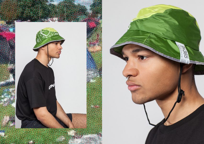 Tuo Lei designs DIY streetwear from festival tents to be kept as souvenirs