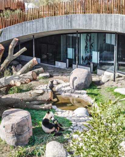 Panda House by BIG at Copenhagen Zoo