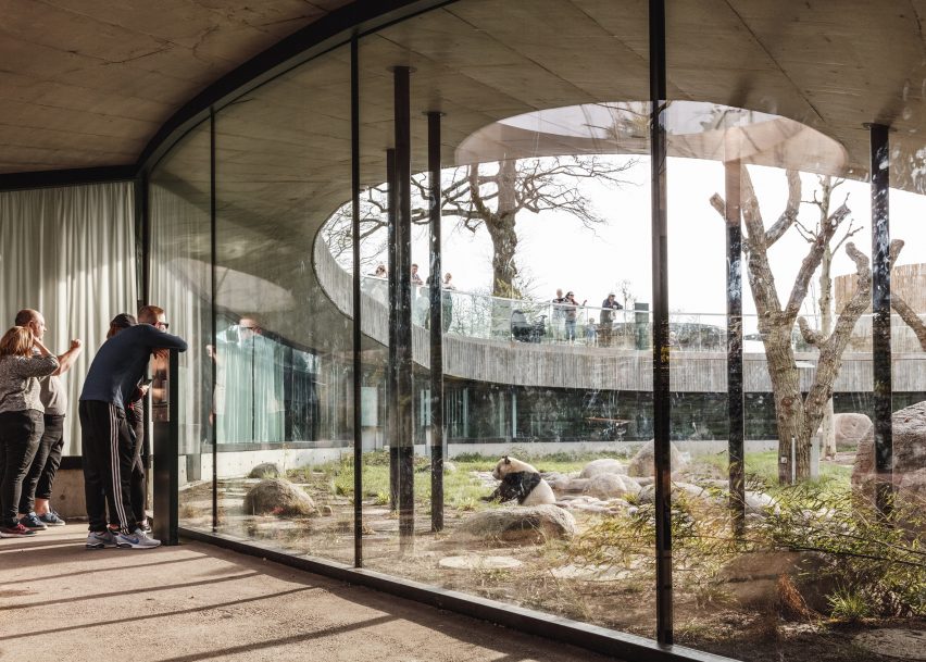Panda House by BIG at Copenhagen Zoo