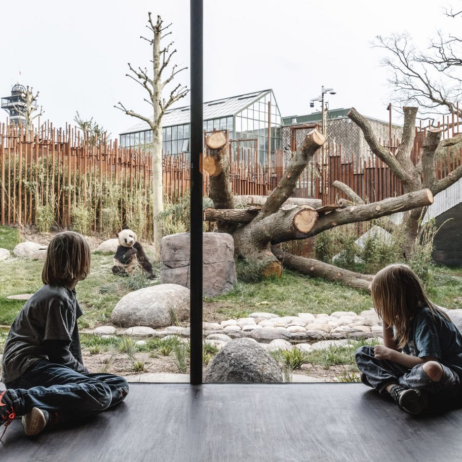 Panda House by BIG at Copenhagen Zoo