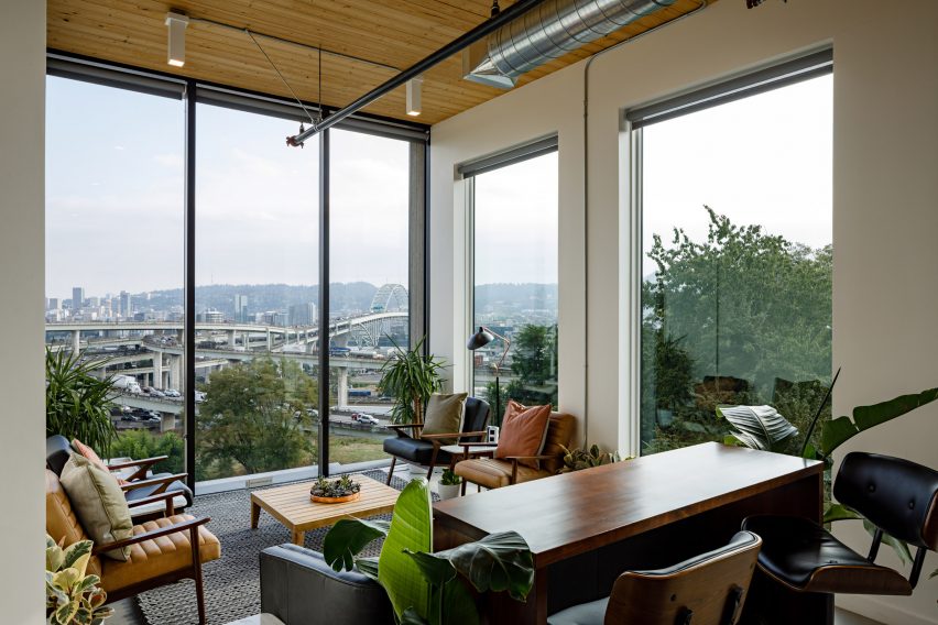 Portland Flatiron Building by Works Progress Architecture