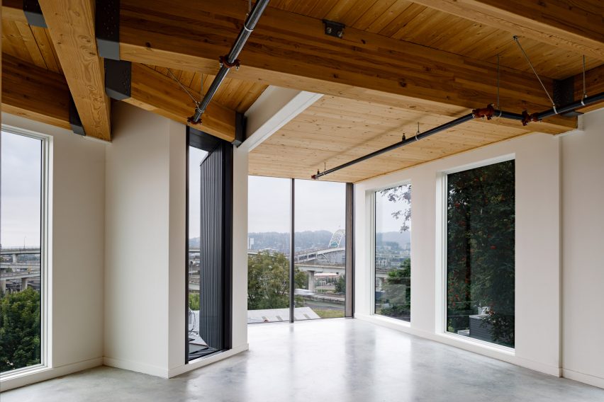 Portland Flatiron Building by Works Progress Architecture