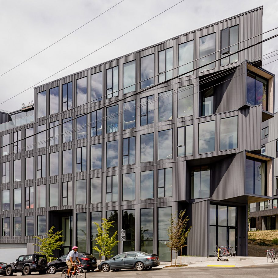 Portland Flatiron Building by Works Progress Architecture
