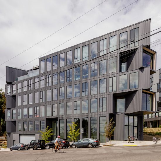 Portland Flatiron Building by Works Progress Architecture