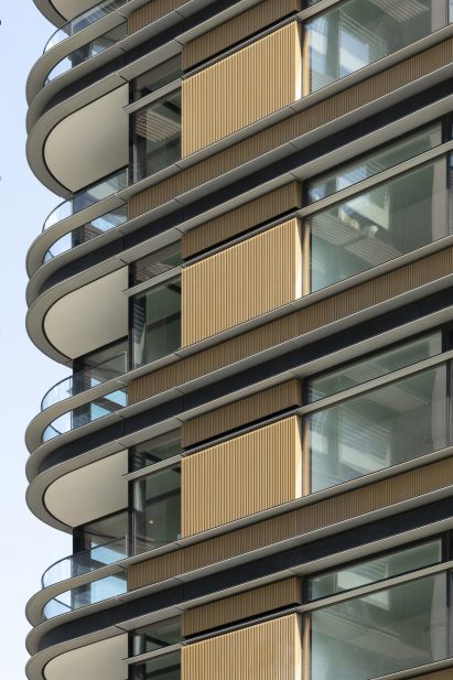 Principal Tower by Foster + Partners in Principal Place, London, UK