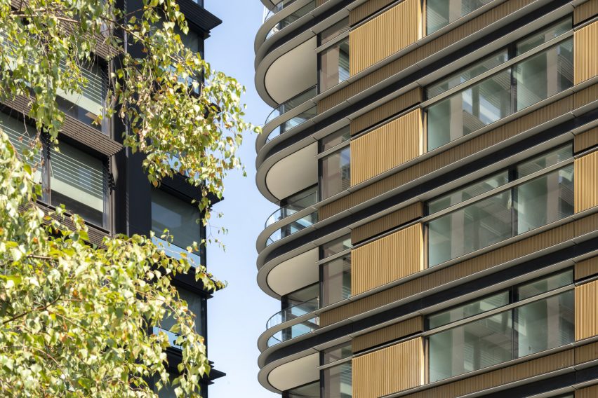 Principal Tower by Foster + Partners in Principal Place, London, UK