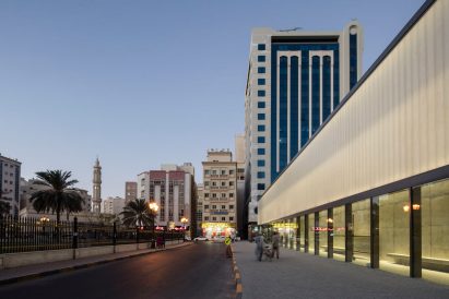 Rain Room by SpaceContinuum Design Studio and Shape Architects in Sharjah, UAE
