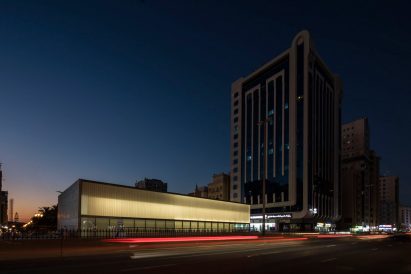 Rain Room by SpaceContinuum Design Studio and Shape Architects in Sharjah, UAE