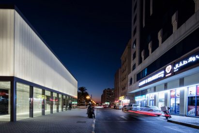 Rain Room by SpaceContinuum Design Studio and Shape Architects in Sharjah, UAE