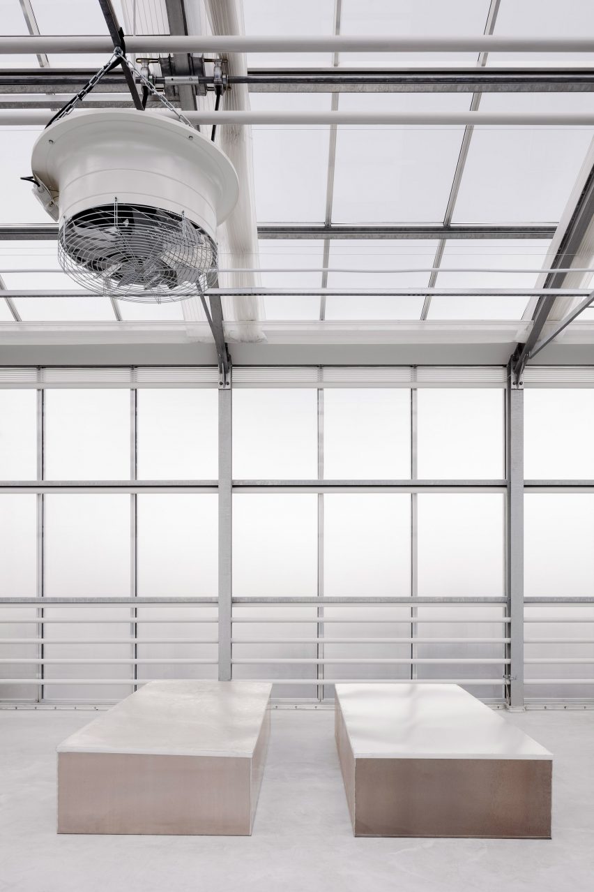 Rooftop Greenhouse offices by Kuehn Malvezzi