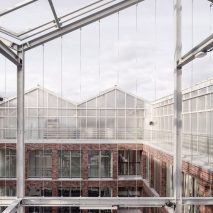 Rooftop Greenhouse offices by Kuehn Malvezzi