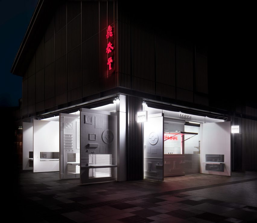 Scott's fish and chip shop, Chengdu, designed by Unknown Works