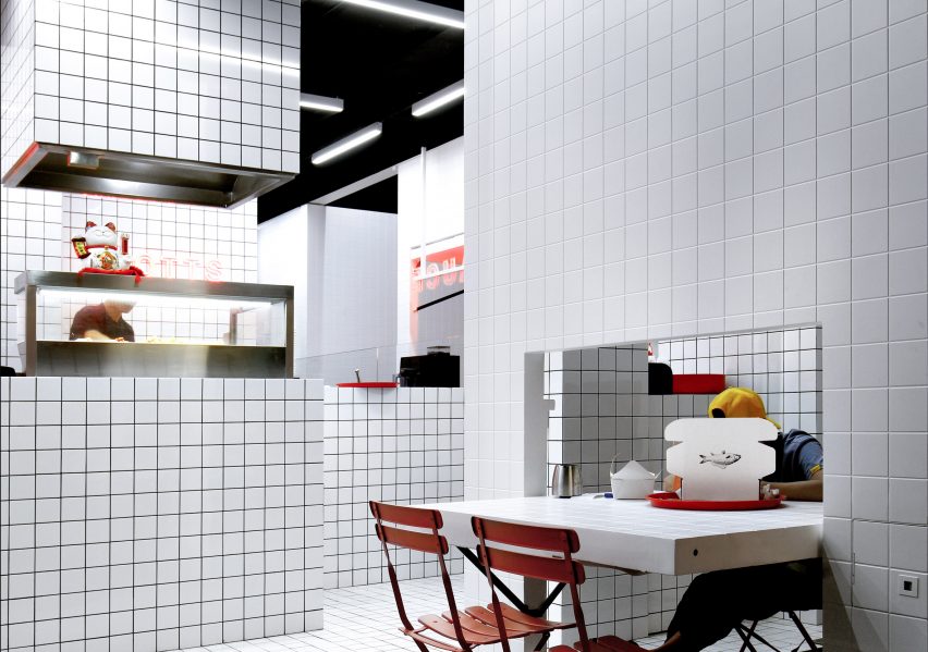 Scott's fish and chip shop, Chengdu, designed by Unknown Works