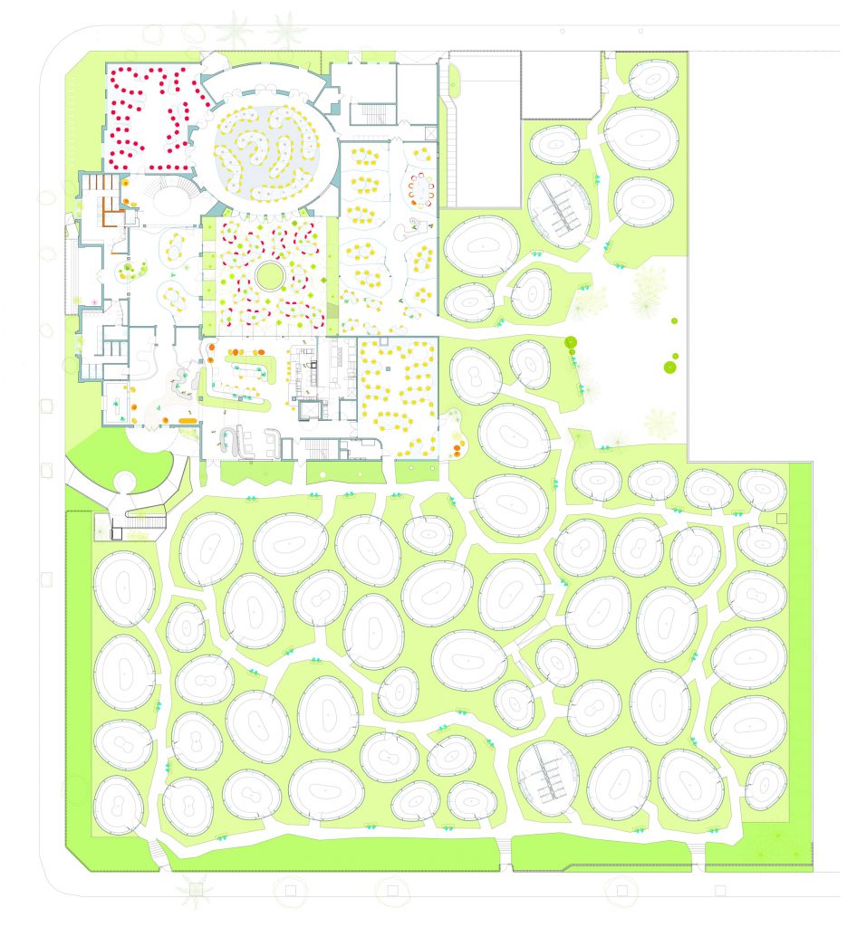 Second Home Hollywood by SelgasCano Ground Floor Plan