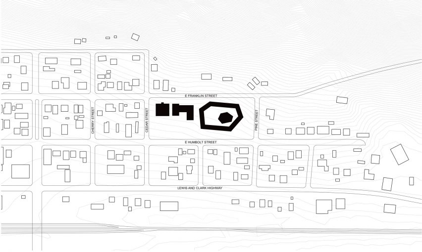 Society Hotel Bingen by Waechter Architecture Site Plan