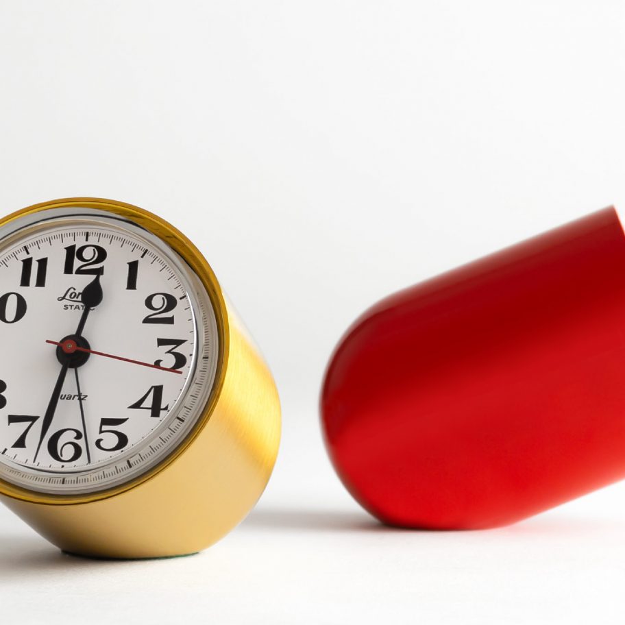 Static clock by Richard Sapper relaunched by Lorenz
