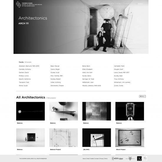 Student Work Collection Architecture Archive Student Work Collection Architecture Archive
