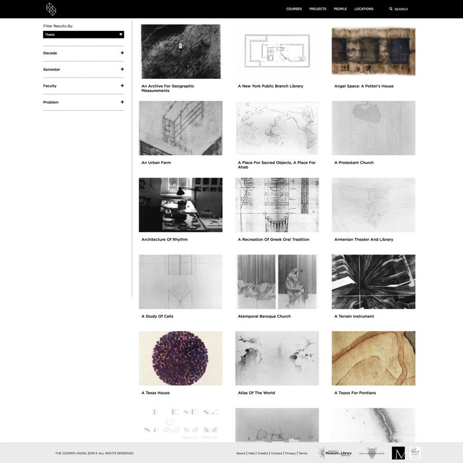 Student Work Collection Architecture Archive Student Work Collection Architecture Archive