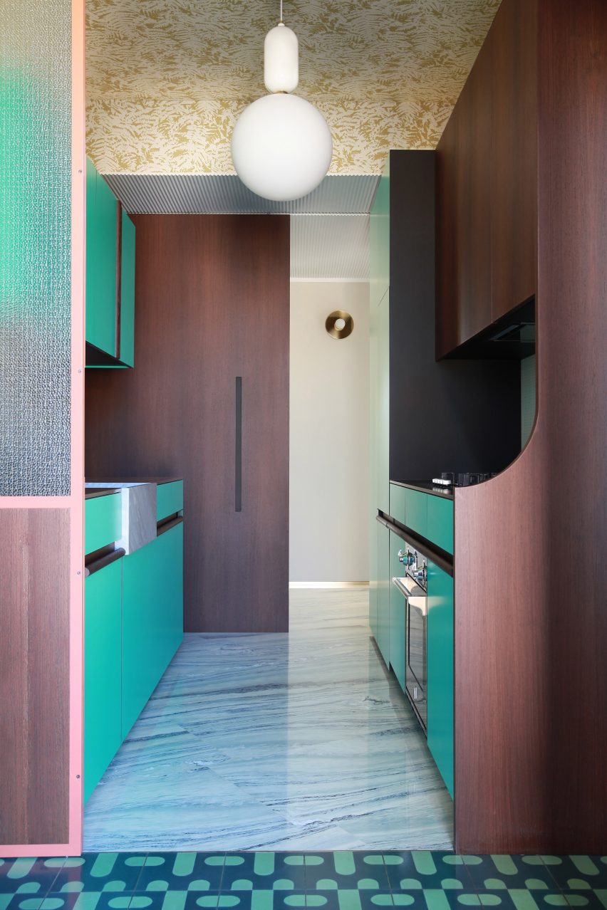 Teorema Milanese apartment, designed by Marcante Testa