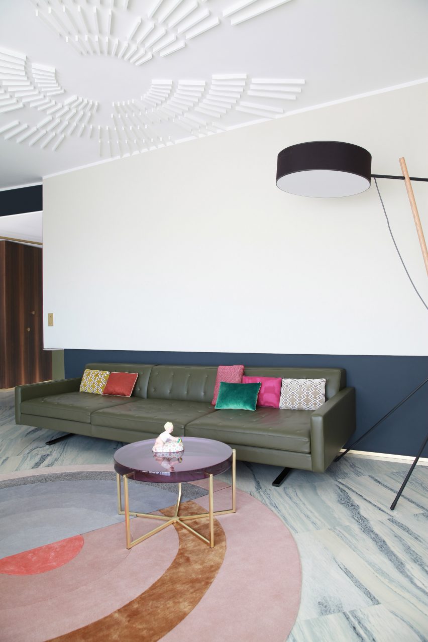 Teorema Milanese apartment, designed by Marcante Testa
