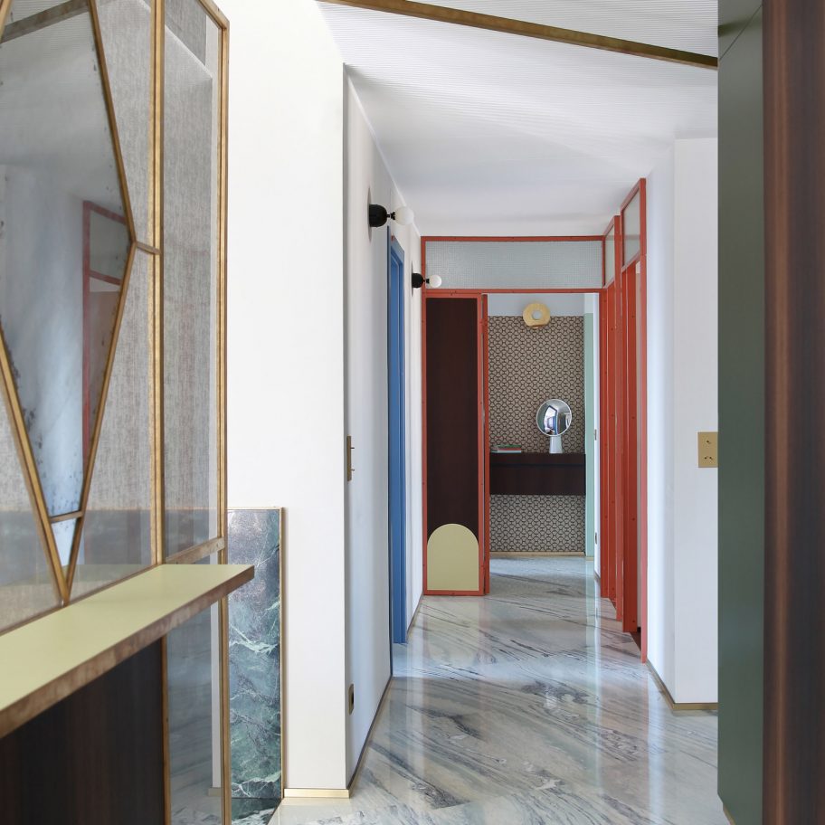 Marcante-Testa uses marble to merge living spaces in Teorema Milanese apartment