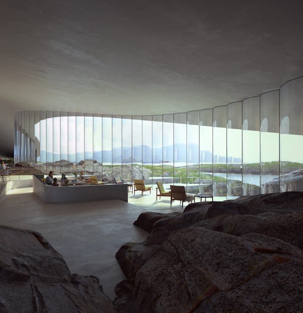 The Whale by Dortre Mandrup in Andenes, Norway