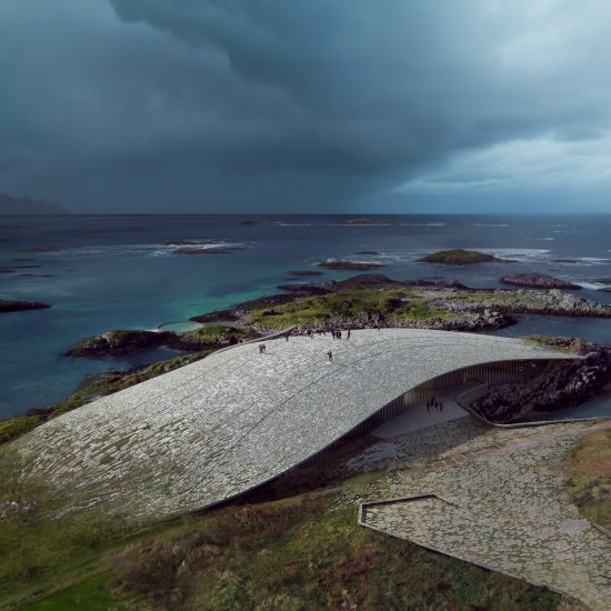 The Whale by Dortre Mandrup in Andenes, Norway