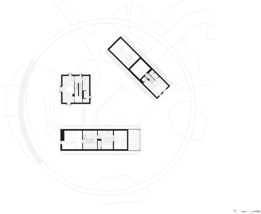 Villa Vught with hidden corridor by Mecanoo