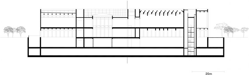 West Bund Museum by David Chipperfield Architects in Shanghai, China