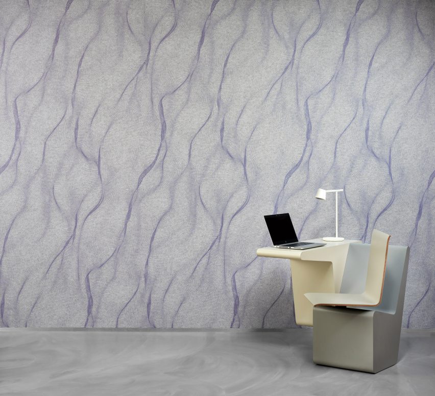 Woven Image creates acoustic panels with patterns generated by animated algorithms