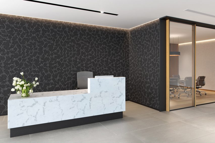 Woven Image creates acoustic panels with patterns generated by animated algorithms