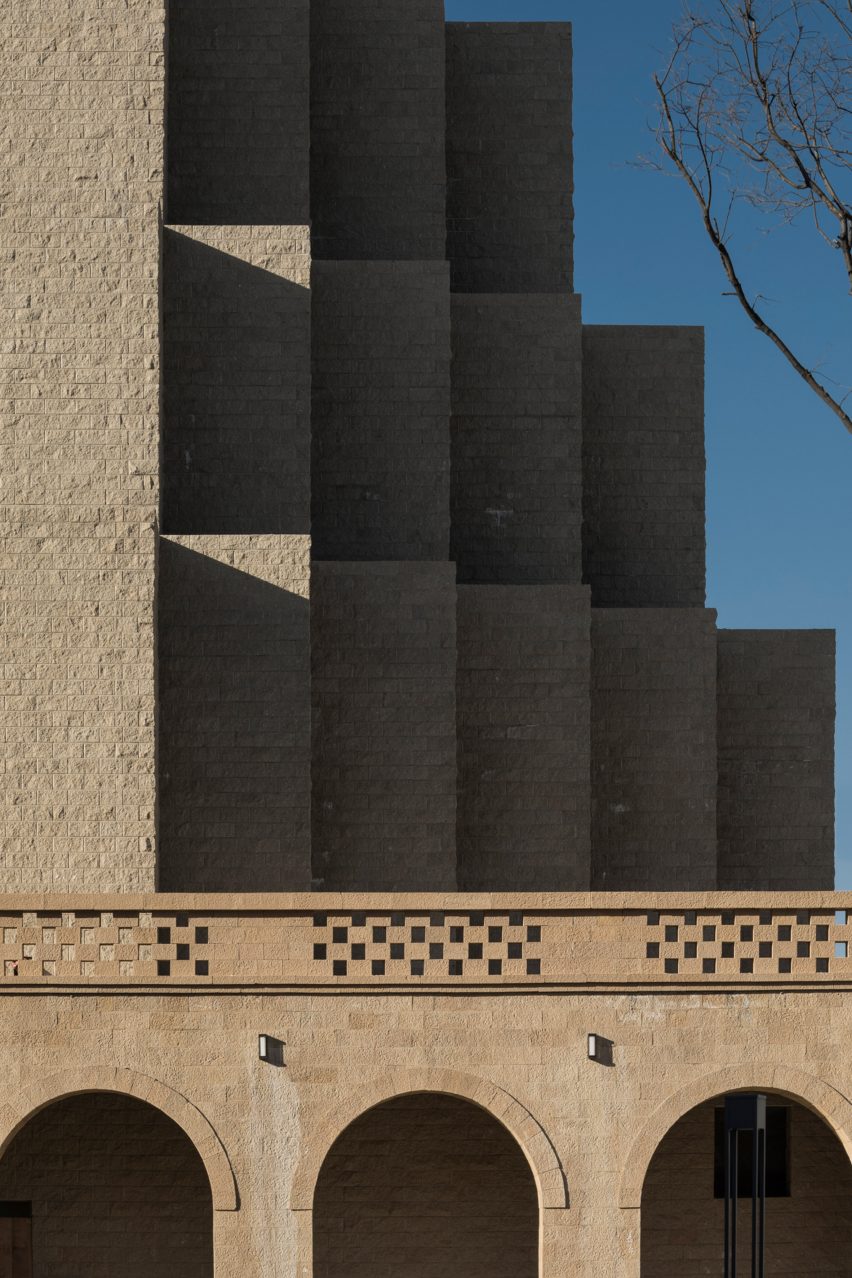 Yan'an University campus building by Architectural Design and Research Institute of Tsinghua University, China