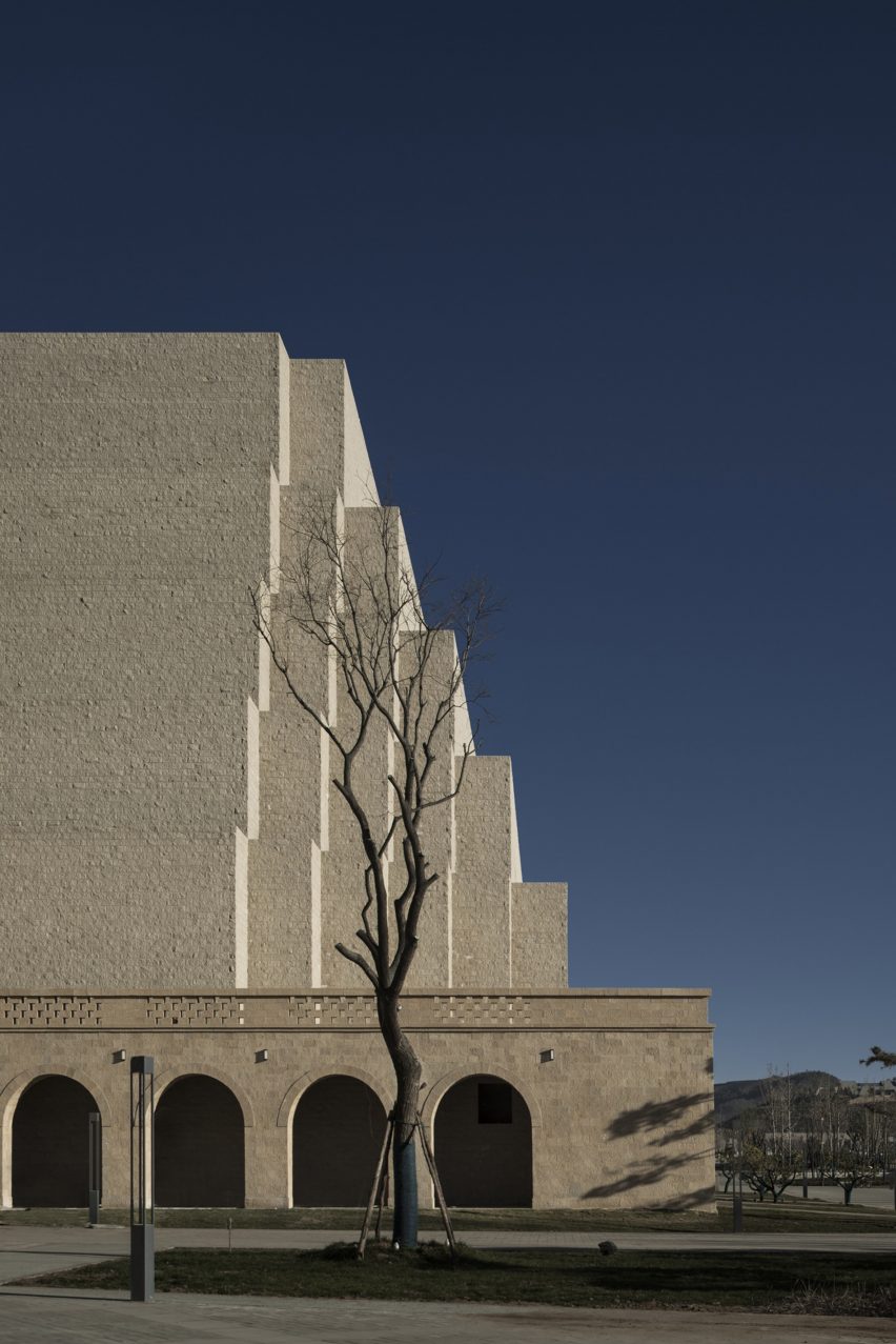 Yan'an University campus building by Architectural Design and Research Institute of Tsinghua University, China